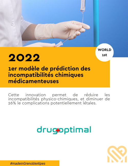 2022 1er modèle de prédiction des incompatibilités chimiques médicamenteuses